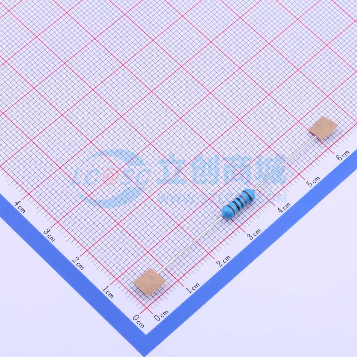 点击查看大图 RN1/2W120ΩFT/BA1实物图