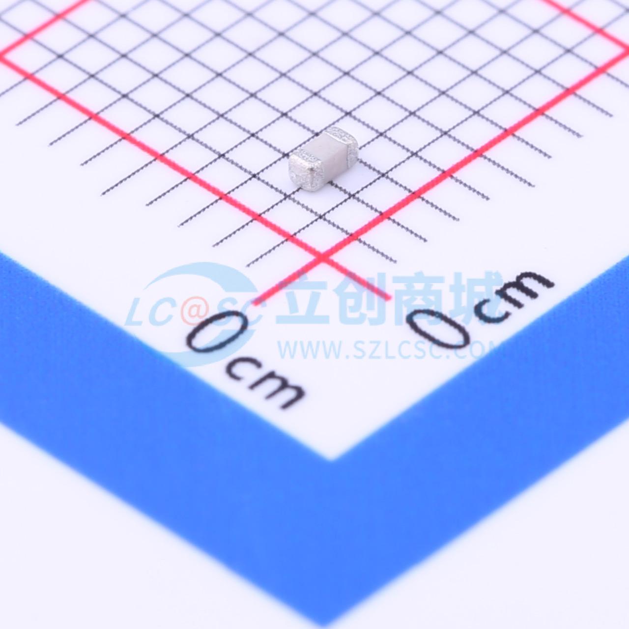 点击查看大图 CC0603CRNPO9BN1R0实物图