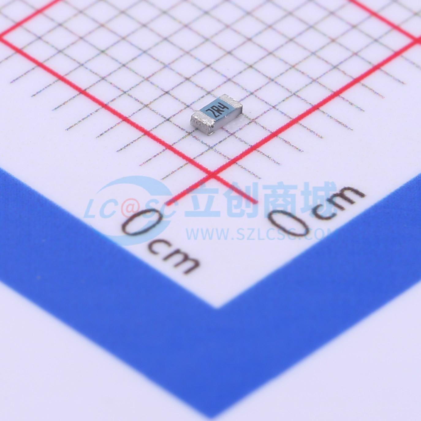 点击查看大图 RK73H1JTTD2R40F实物图