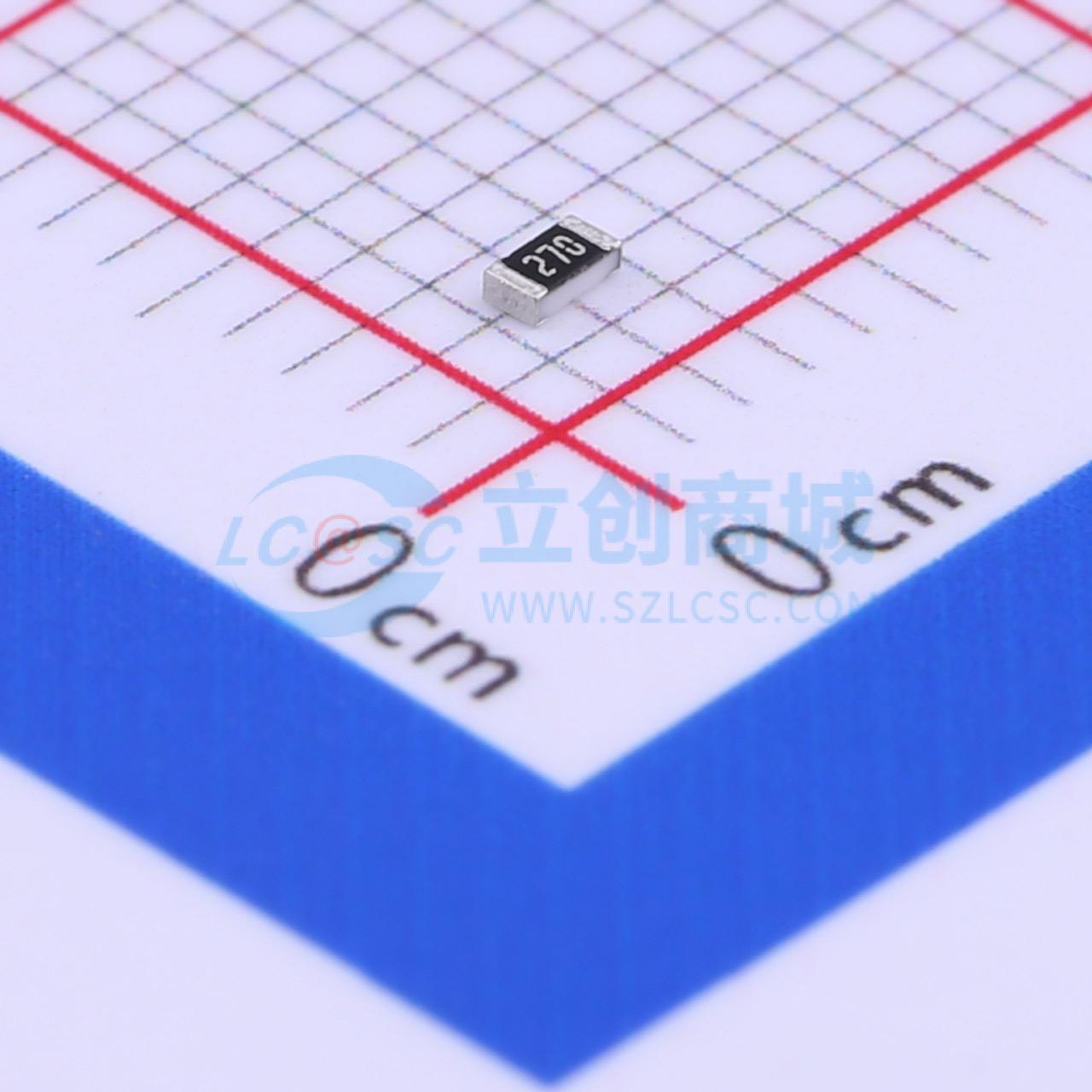 点击查看大图 MCR03ERTJ270实物图