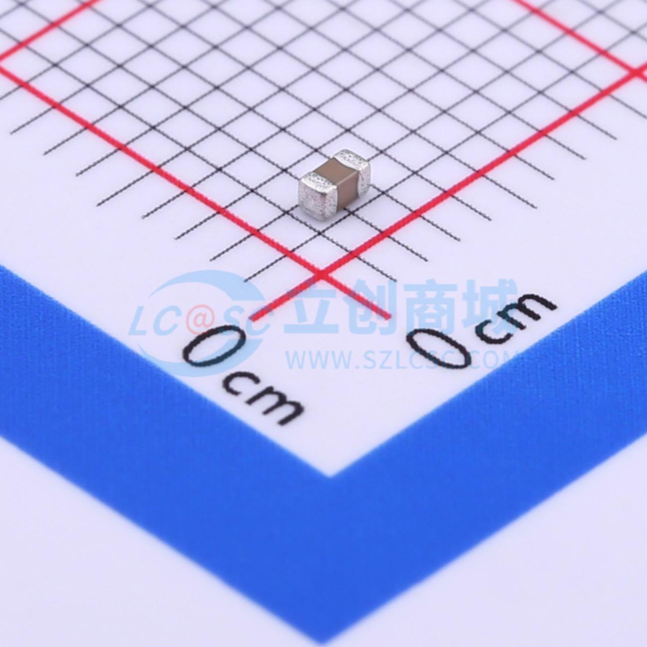 点击查看大图 0603B334K100CT实物图