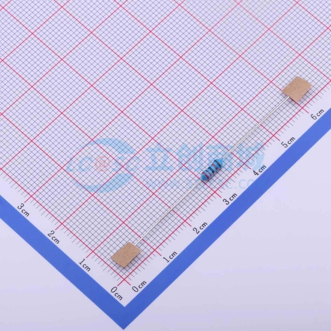 点击查看大图 RN 1/4W 22K F T/B A1实物图