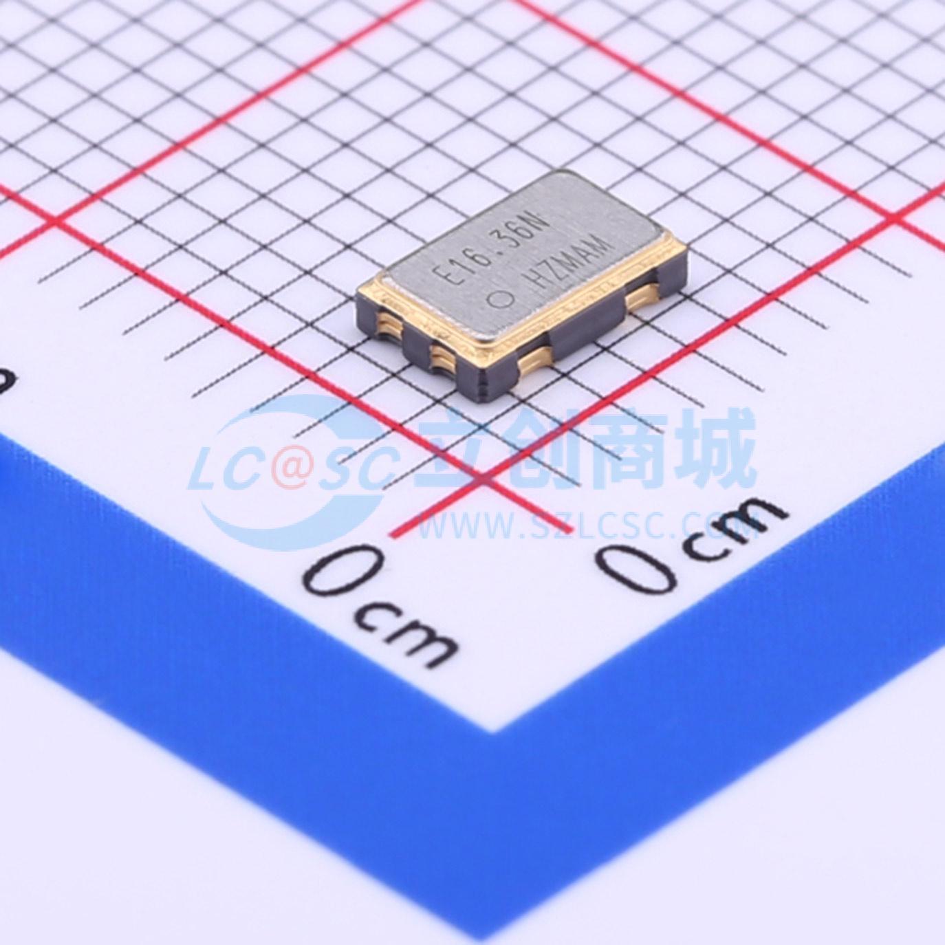 点击查看大图 SG-8018CB 16.369000MHz TJHPA实物图