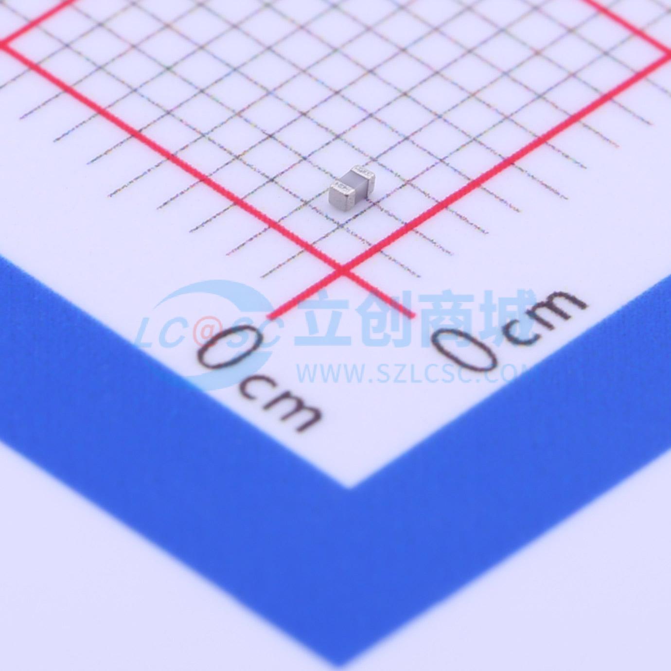 点击查看大图 C1005C0G1H010BT000F实物图