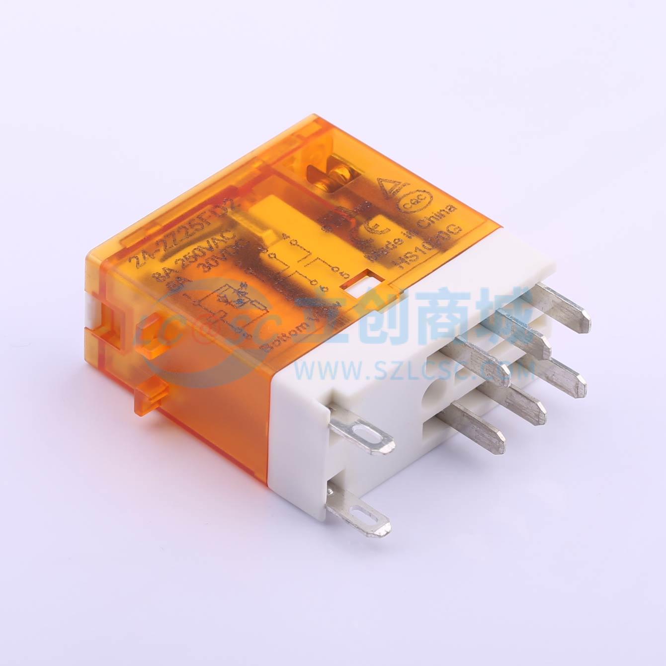 1 stuk/los relais HF157F-24-2Z25FD2 HF157F-A220-2Z25FD2 220VAC 24VAC