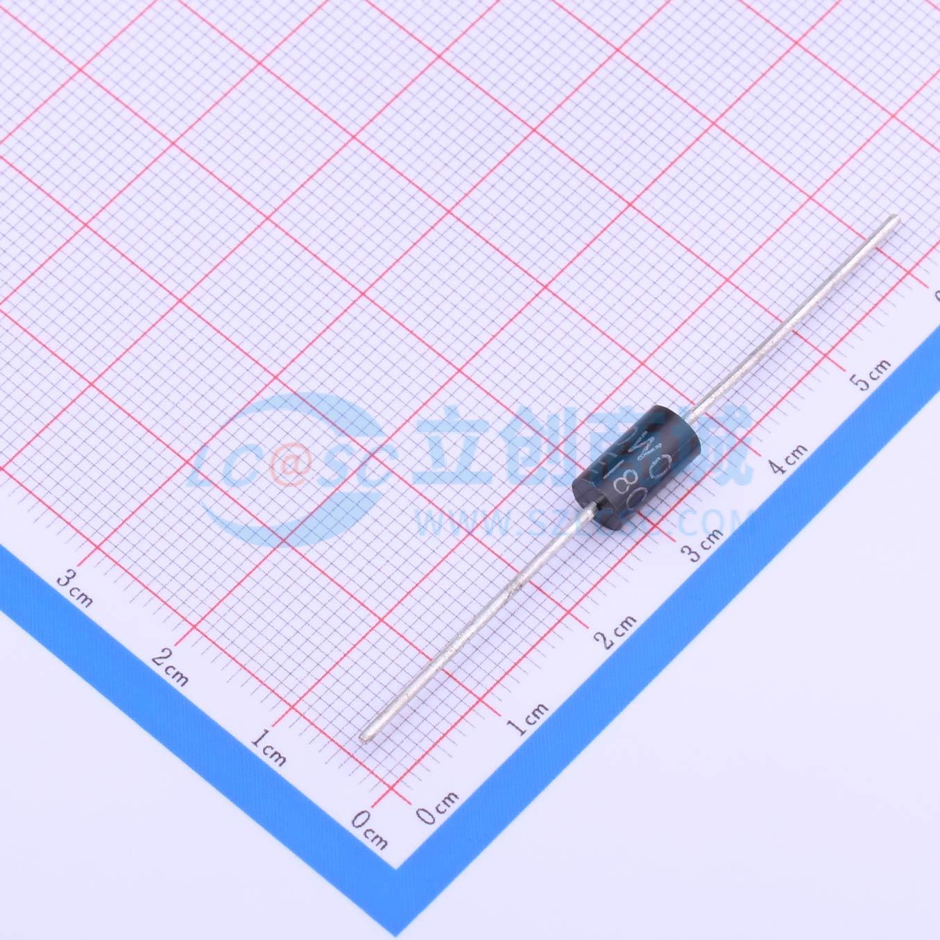 点击查看大图 1.5KE18CA实物图