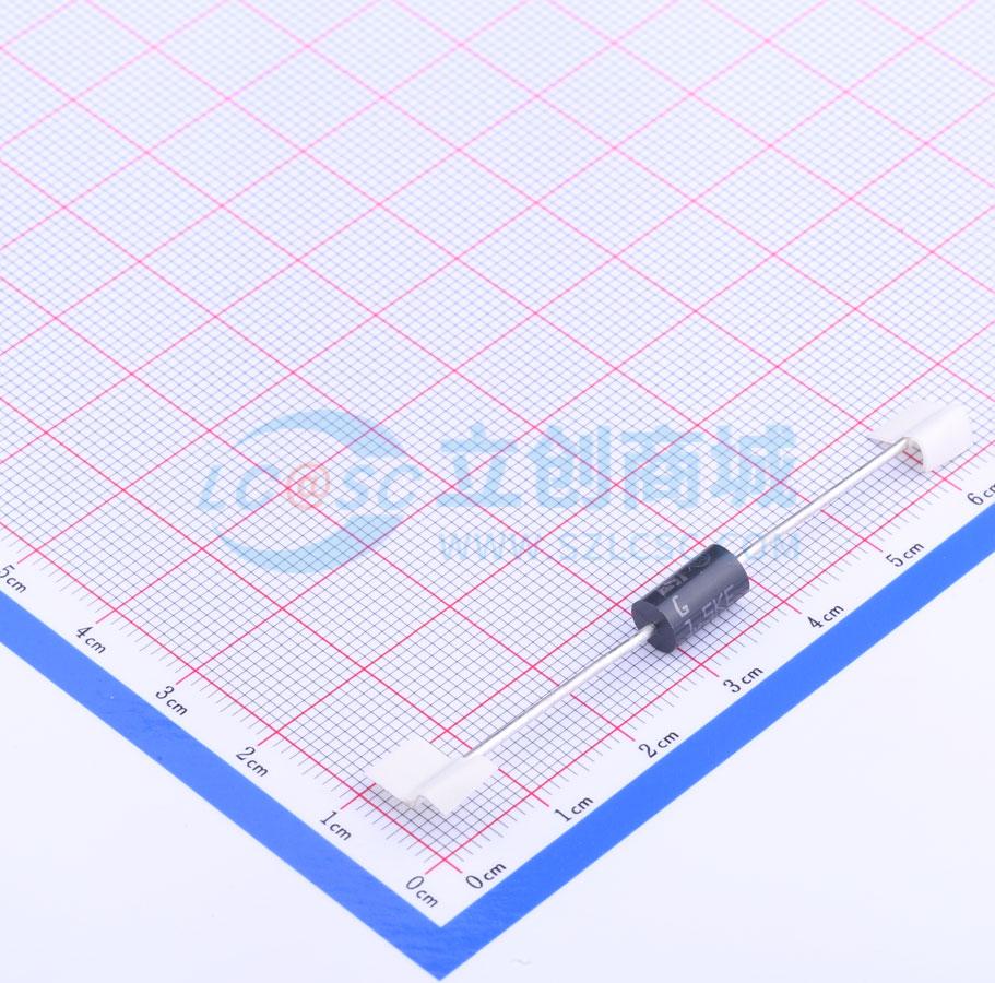 点击查看大图 1.5KE68CA实物图