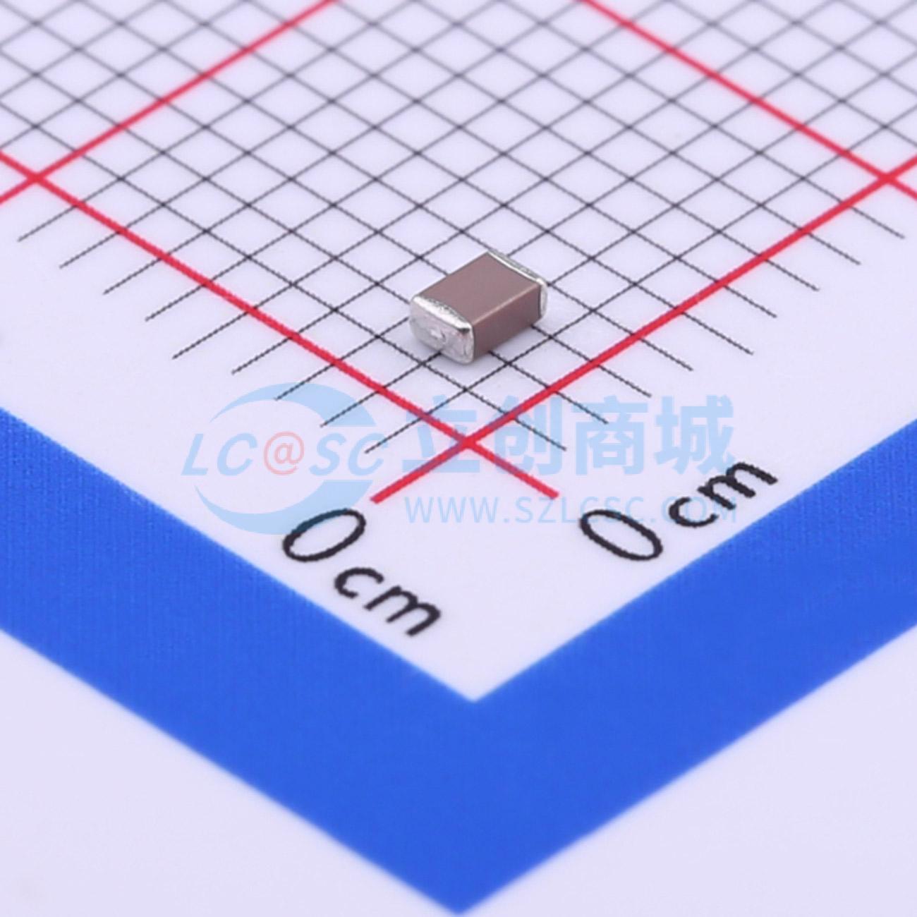 点击查看大图 TCC0805X7R564K500DT实物图