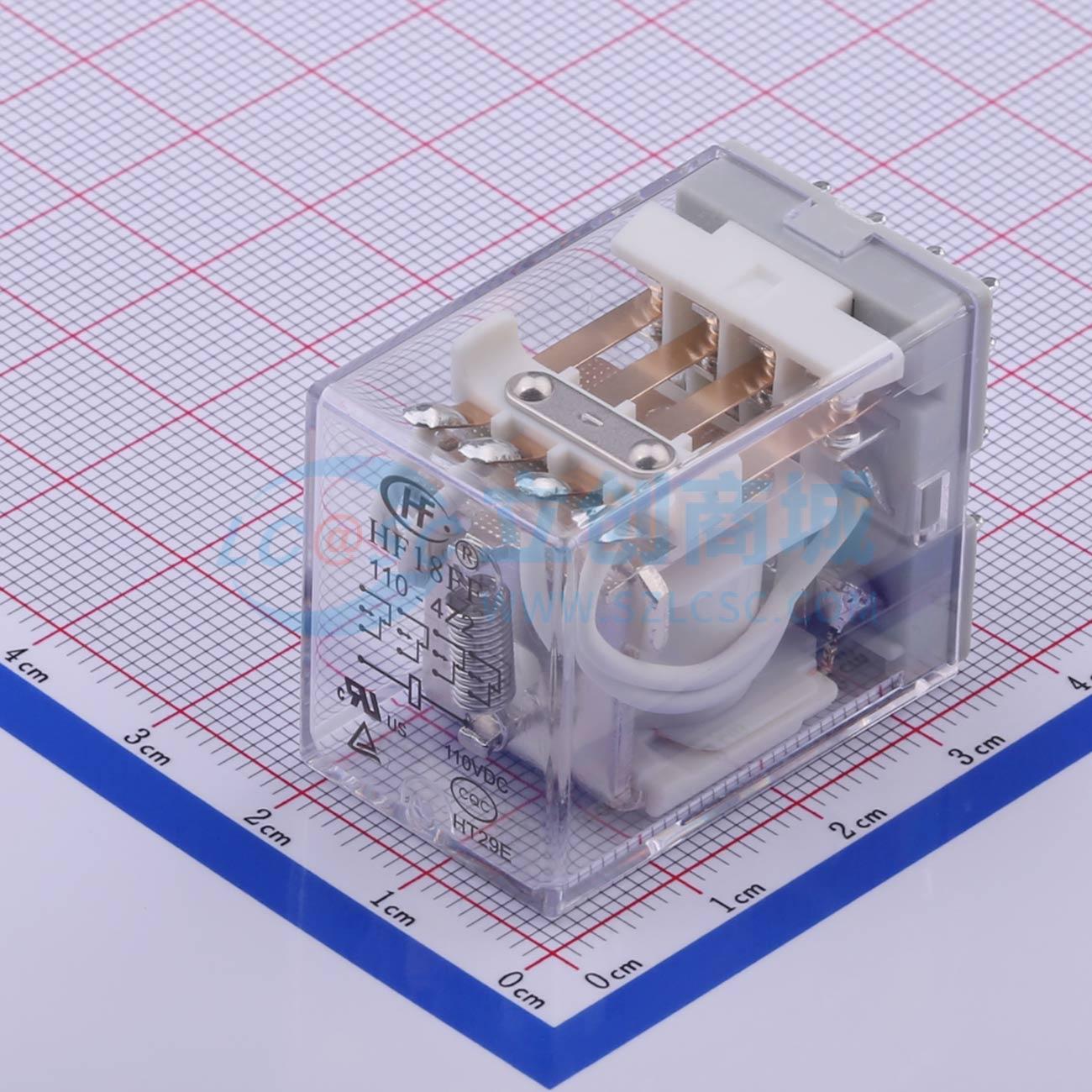 点击查看大图 HF18FF/110-4Z2实物图