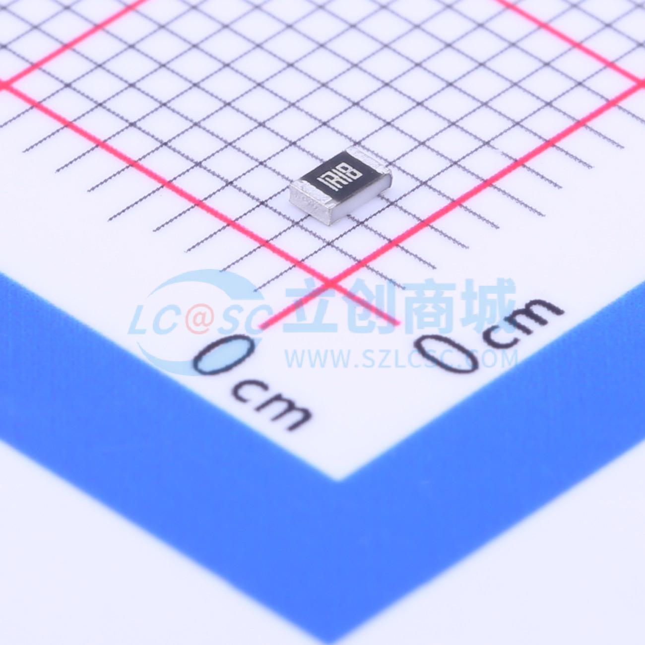 0805W8F118KT5E实物图