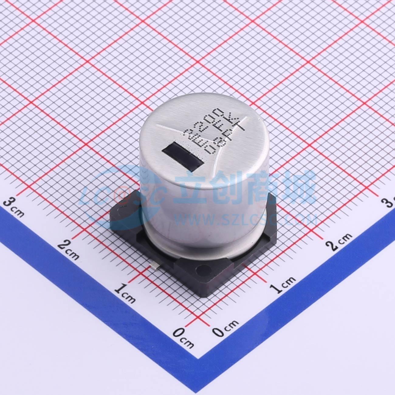 点击查看大图 EEVFK1E222M实物图