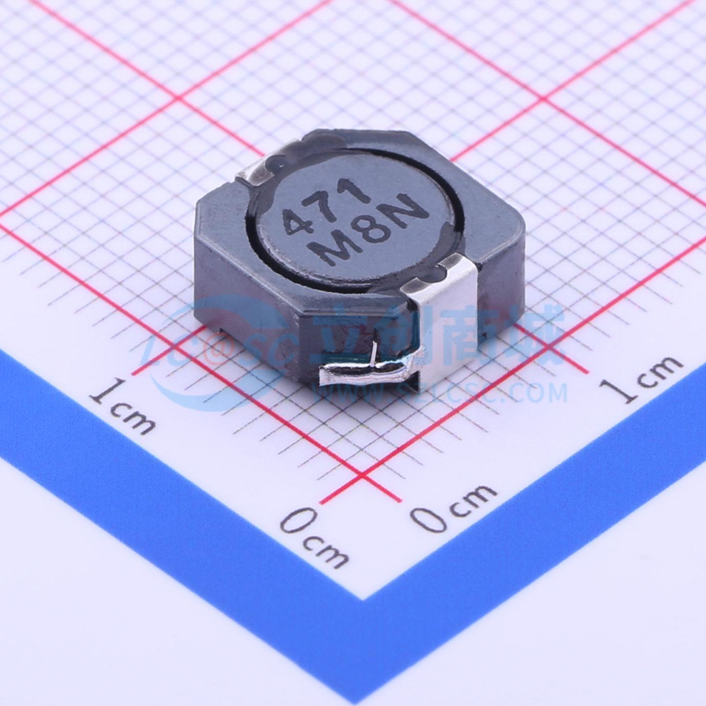 点击查看大图 CDRH105RNP-471NC实物图