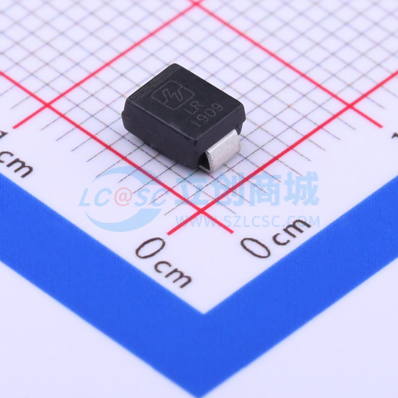 点击查看大图 SMBJ17A实物图