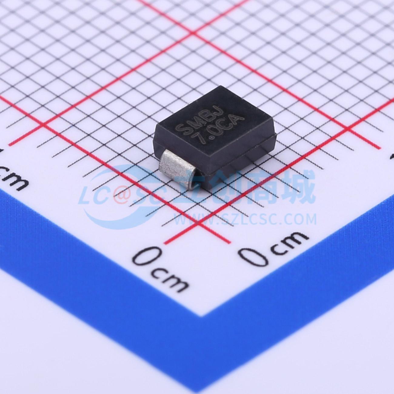 点击查看大图 SMBJ7.0CA实物图