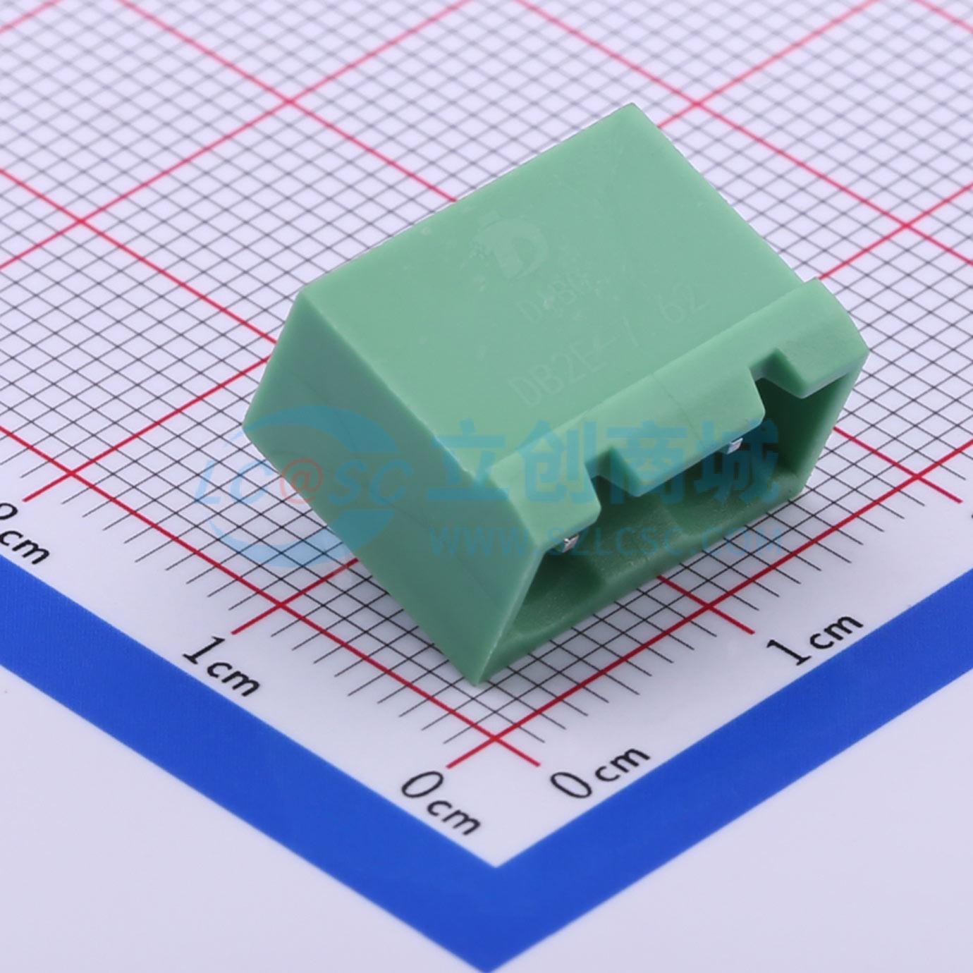 点击查看大图 DB2ERC-7.62-2P-GN实物图