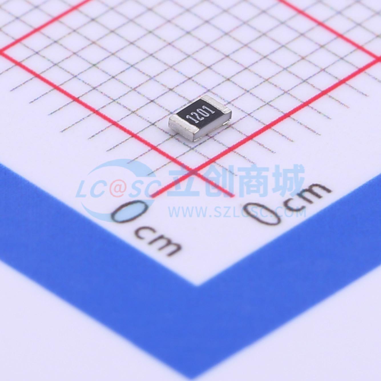 点击查看大图 HPCR0805F1K20K9实物图