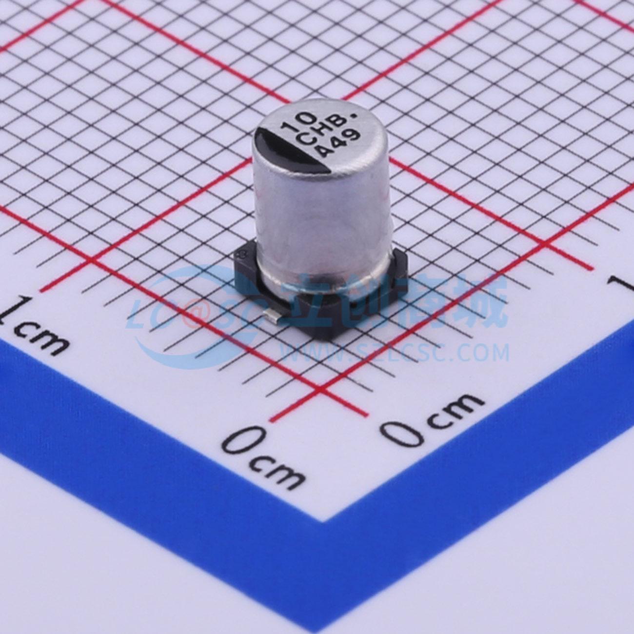 点击查看大图 EEEHB1C100AR实物图