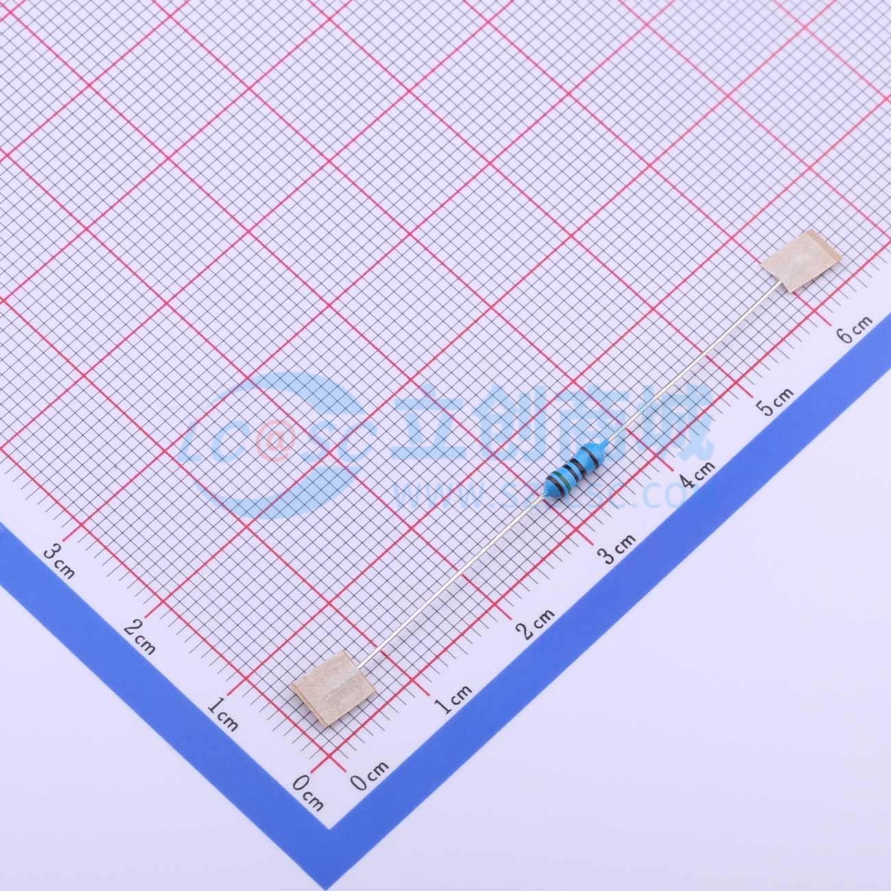 点击查看大图 RN 1/4W 150R F T/B A1实物图