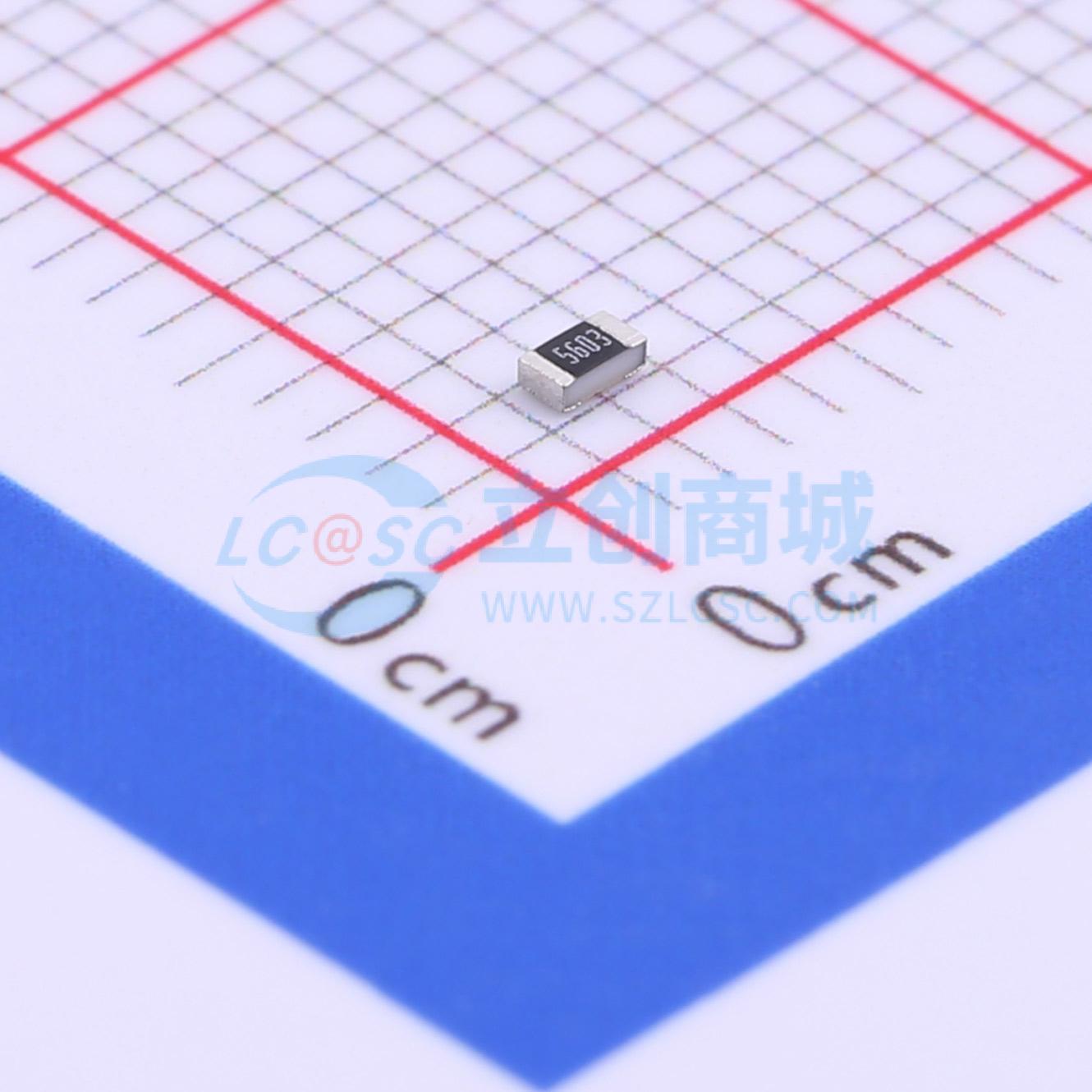 点击查看大图 HPCR0603F560KK9实物图