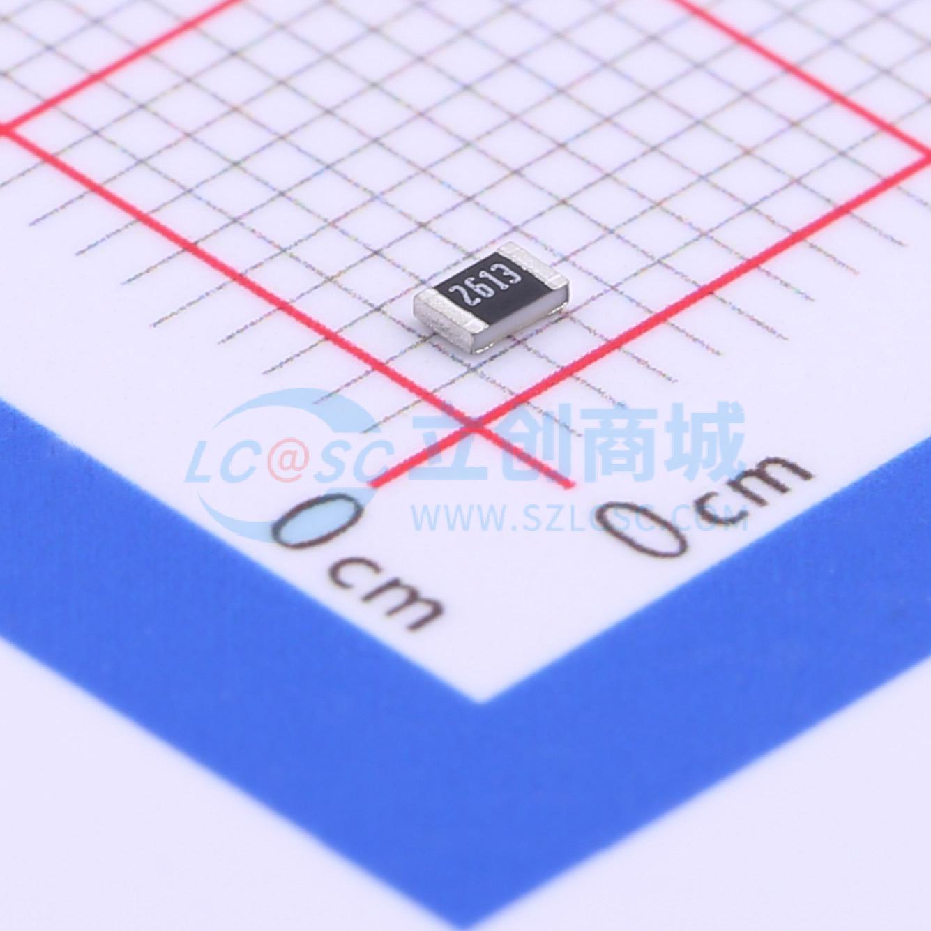 点击查看大图 HPCR0805F261KK9实物图