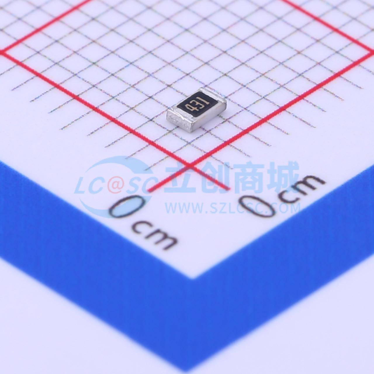 点击查看大图 MCR10EZPJ431实物图