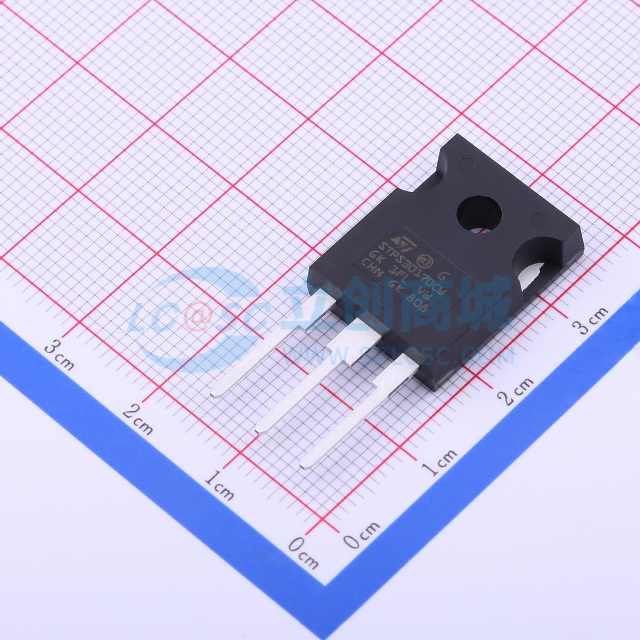 点击查看大图 STPS30170CW实物图