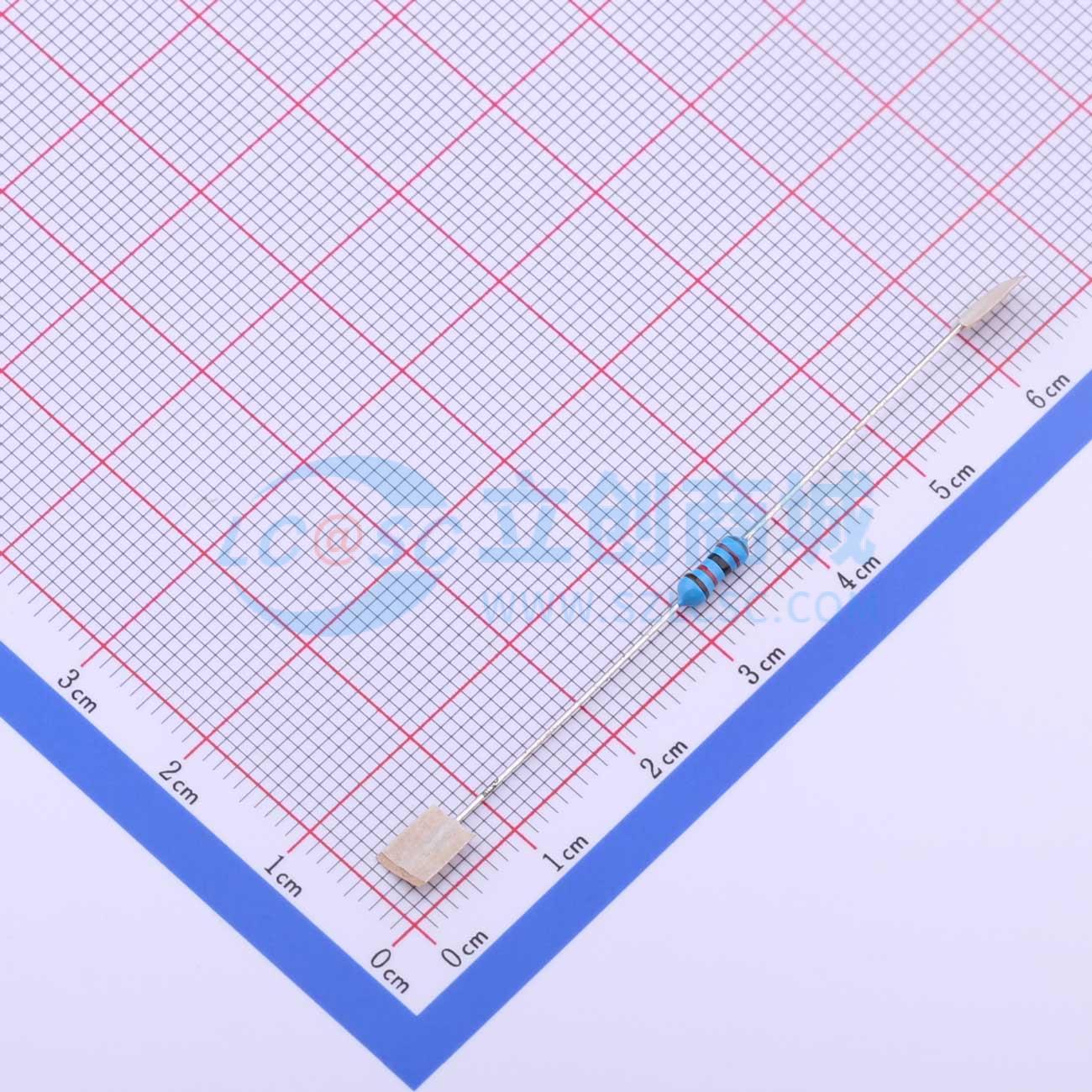 点击查看大图 RN 1/4W 82K F T/B A1实物图