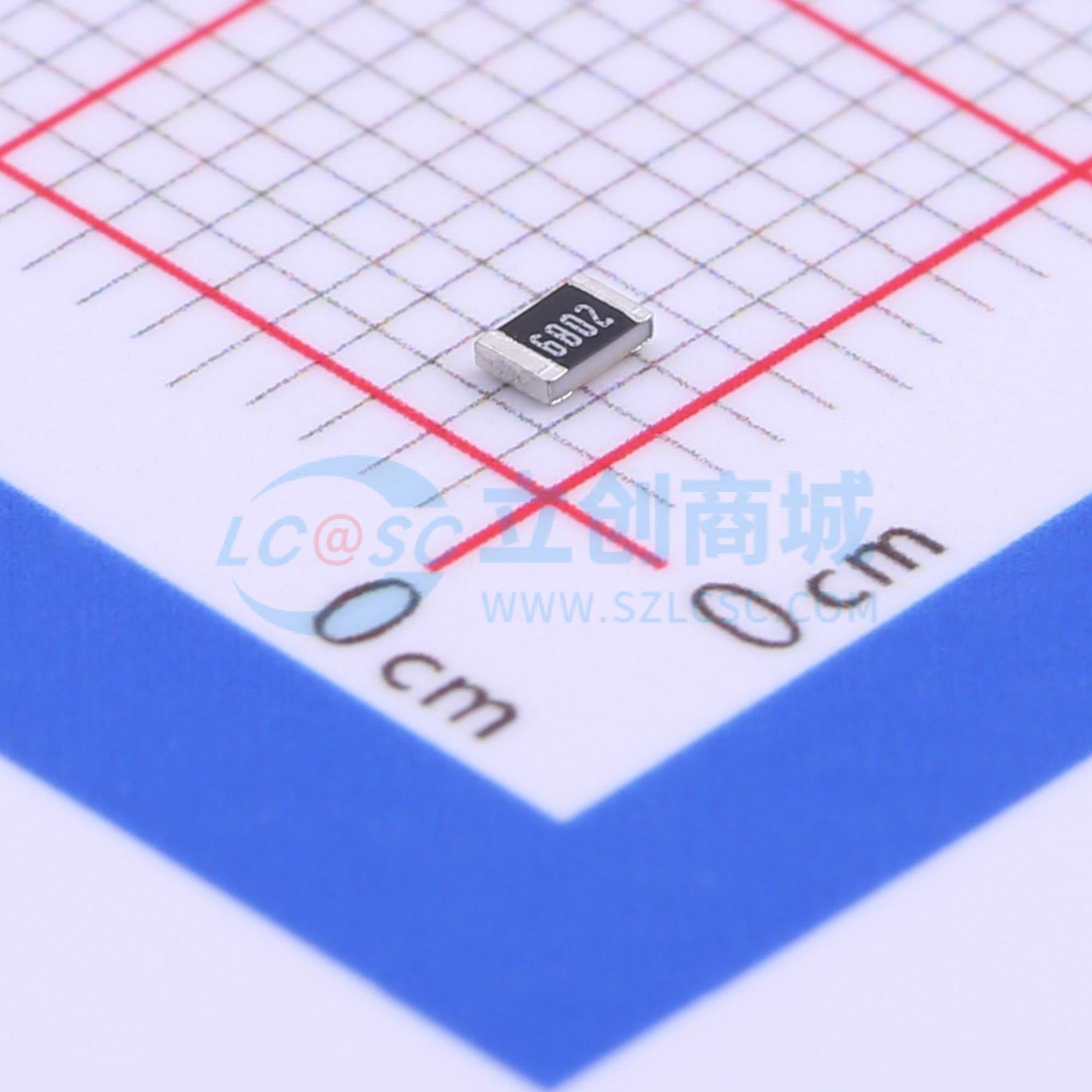 点击查看大图 HPCR0805F68K0K9实物图