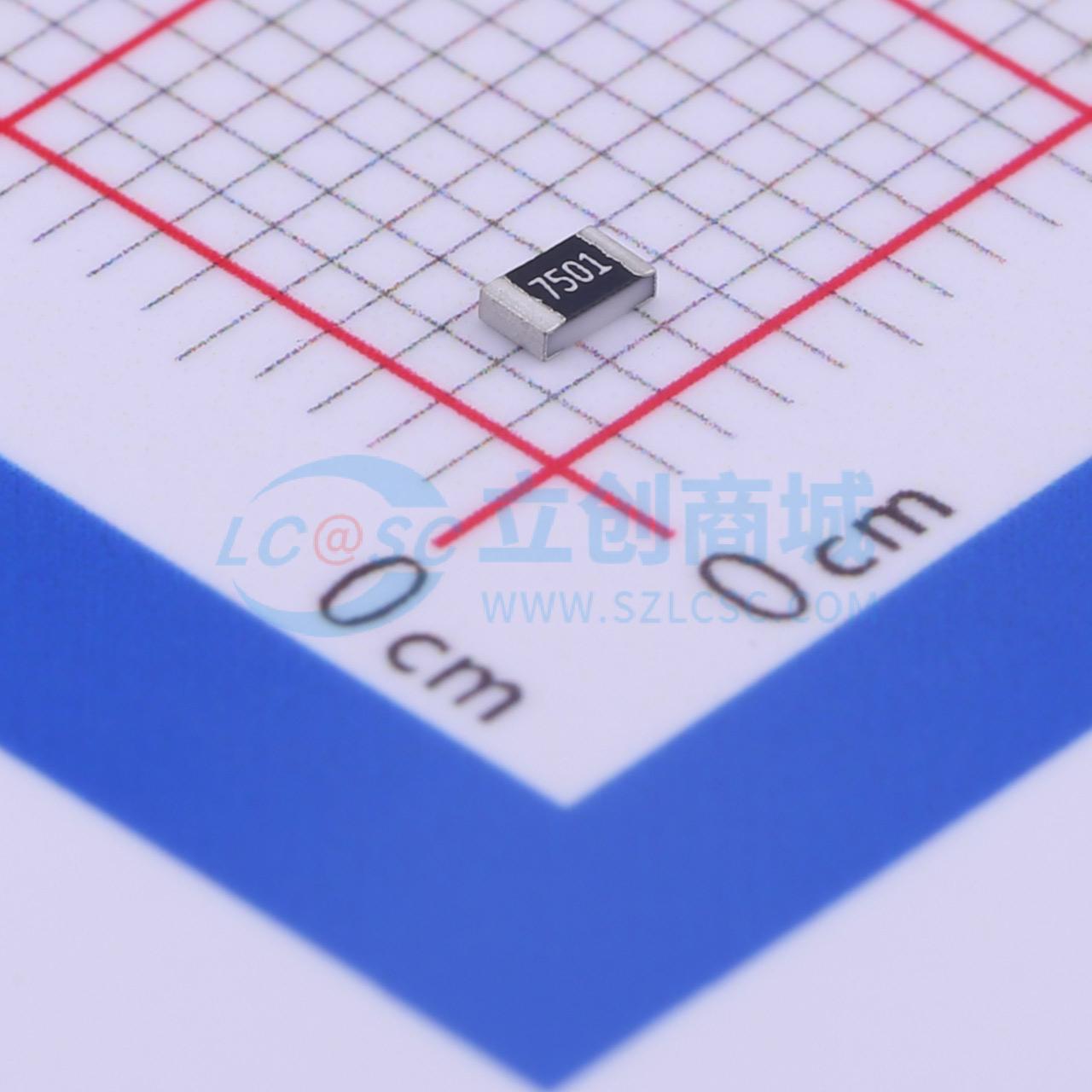 AECR0805F7K50K9实物图