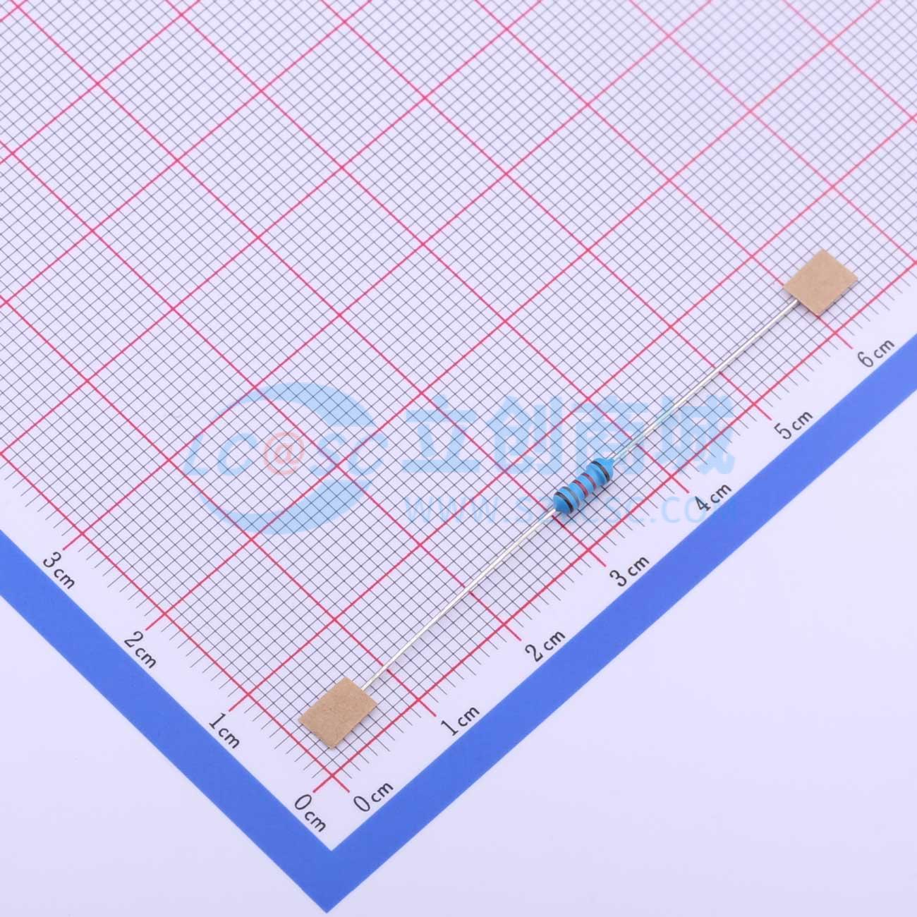 点击查看大图 RN 1/4W 18K2 F T/B A1实物图
