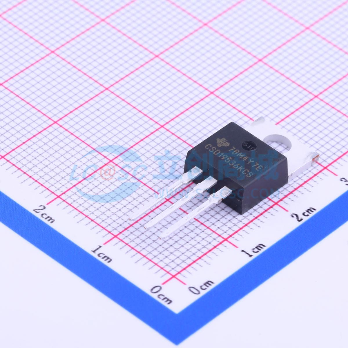 点击查看大图 CSD19536KCS实物图