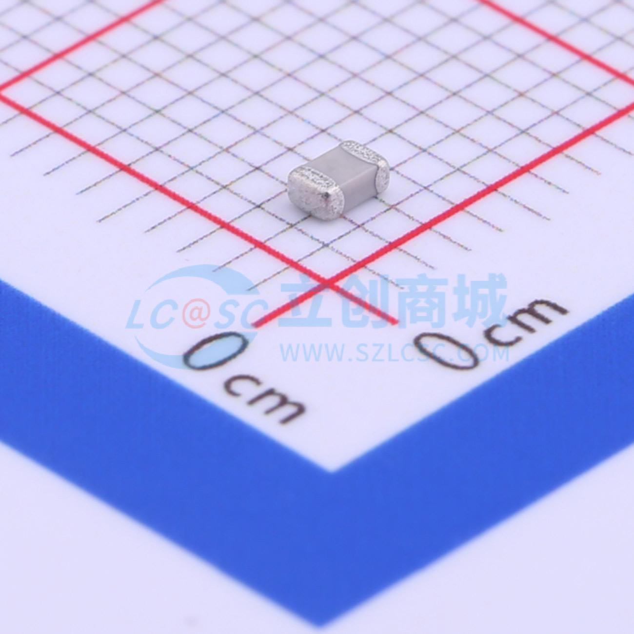 点击查看大图 0805N122J500CT实物图