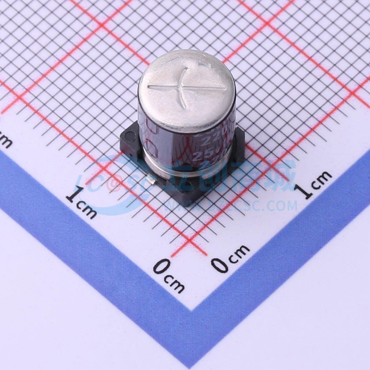 点击查看大图 RV-25V221MG10U-RR2实物图