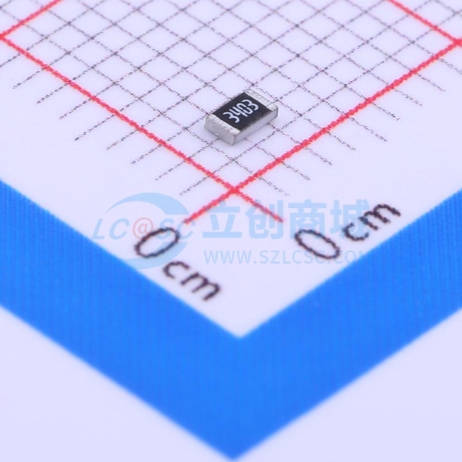 点击查看大图 RMC0805340K1%N实物图