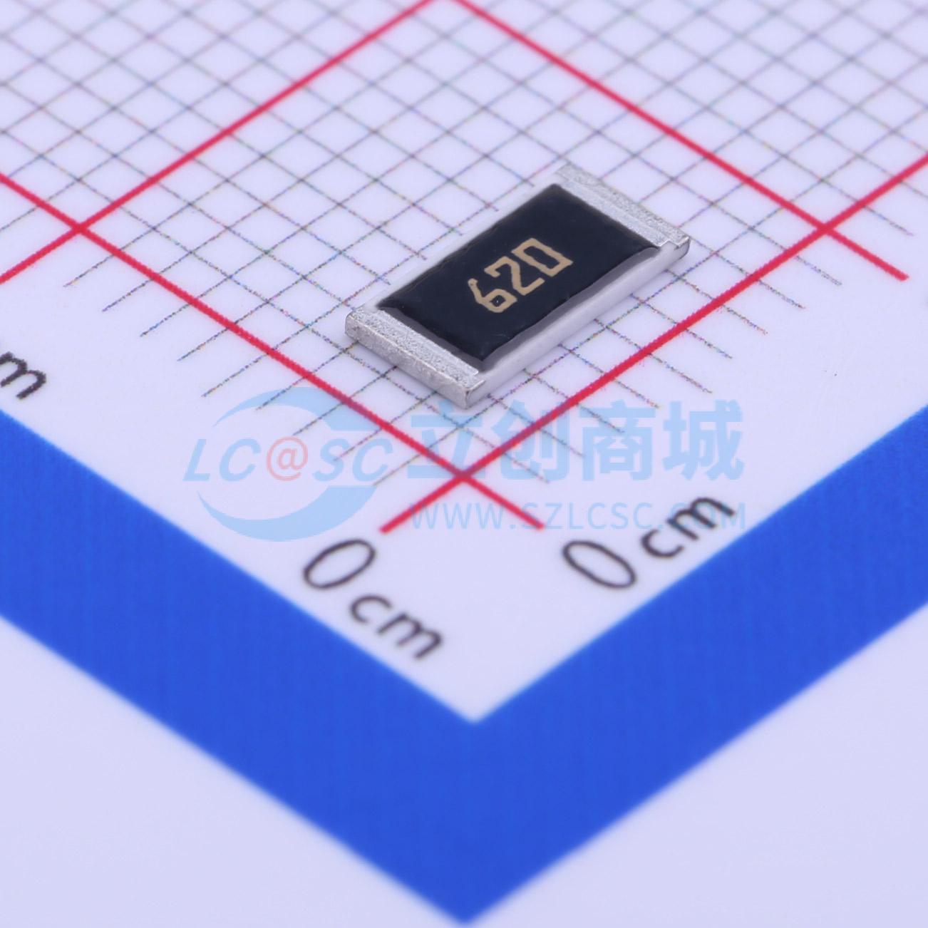 点击查看大图 MCR100JZHJ620实物图