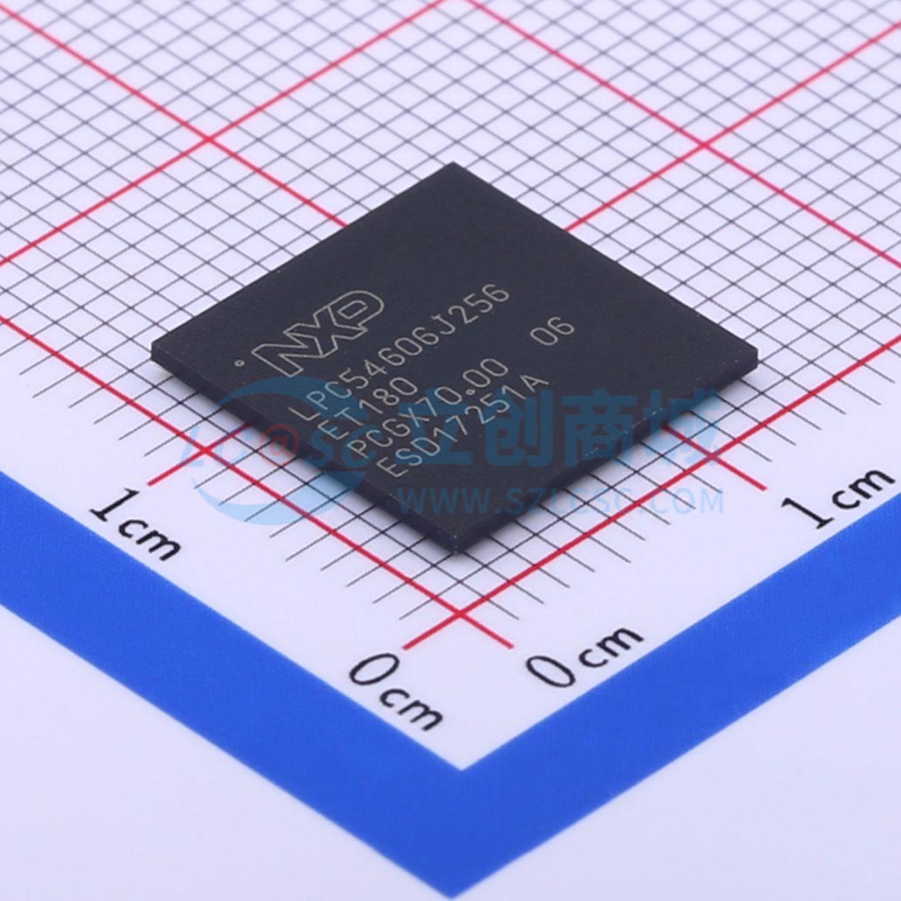 LPC54606J256ET180E实物图
