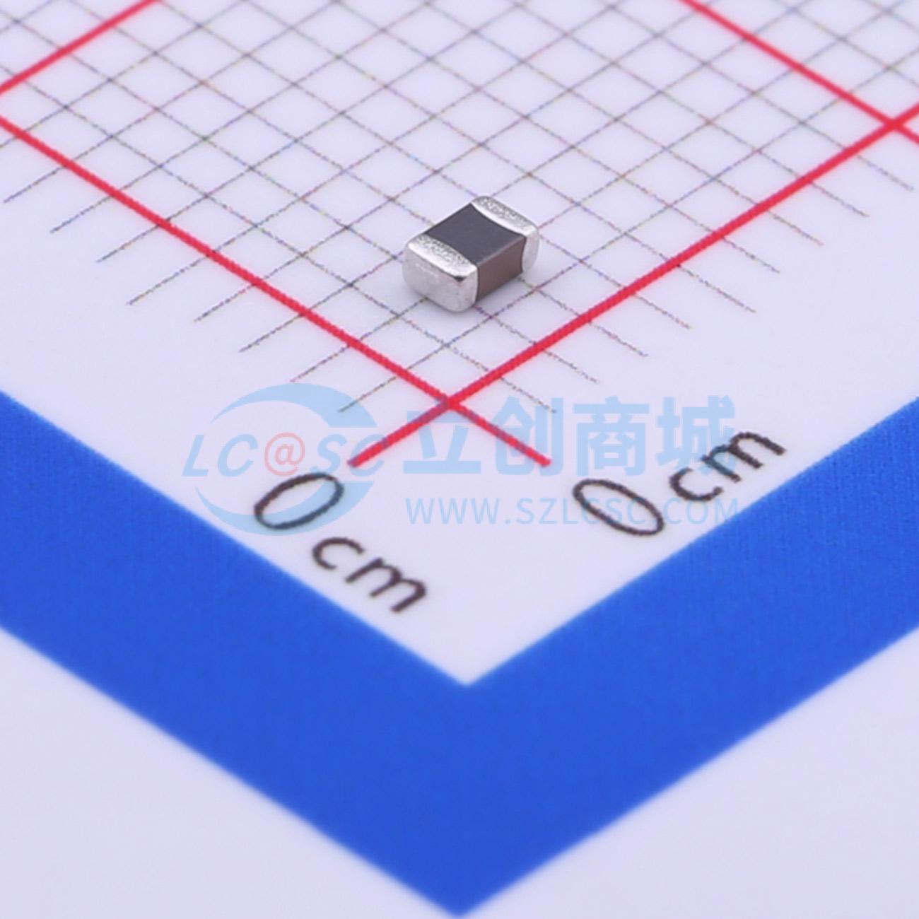 点击查看大图 TCC0805X7R104K250DTS实物图
