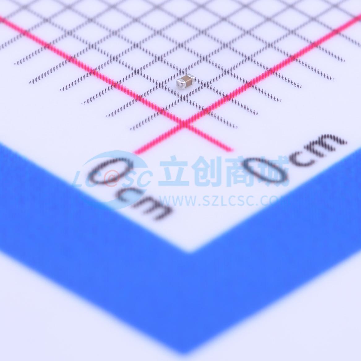0201X222K160CT实物图
