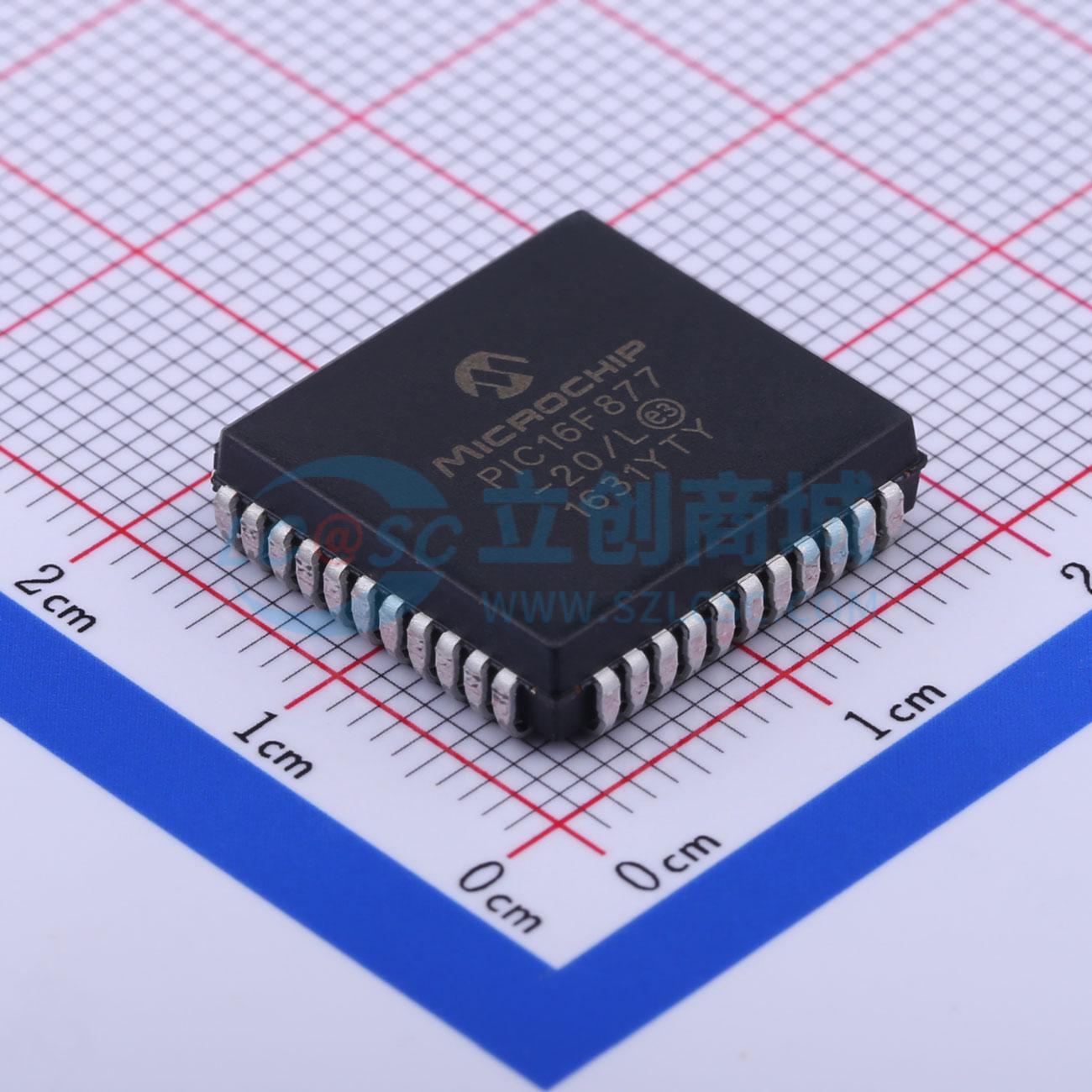 PIC16F877-20/L实物图