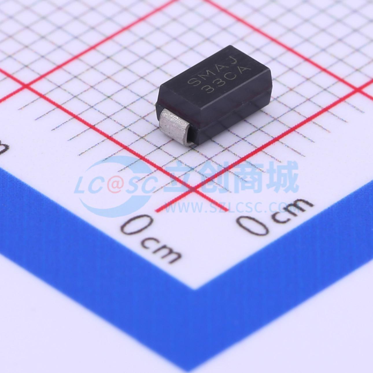 点击查看大图 SMAJ33CA实物图