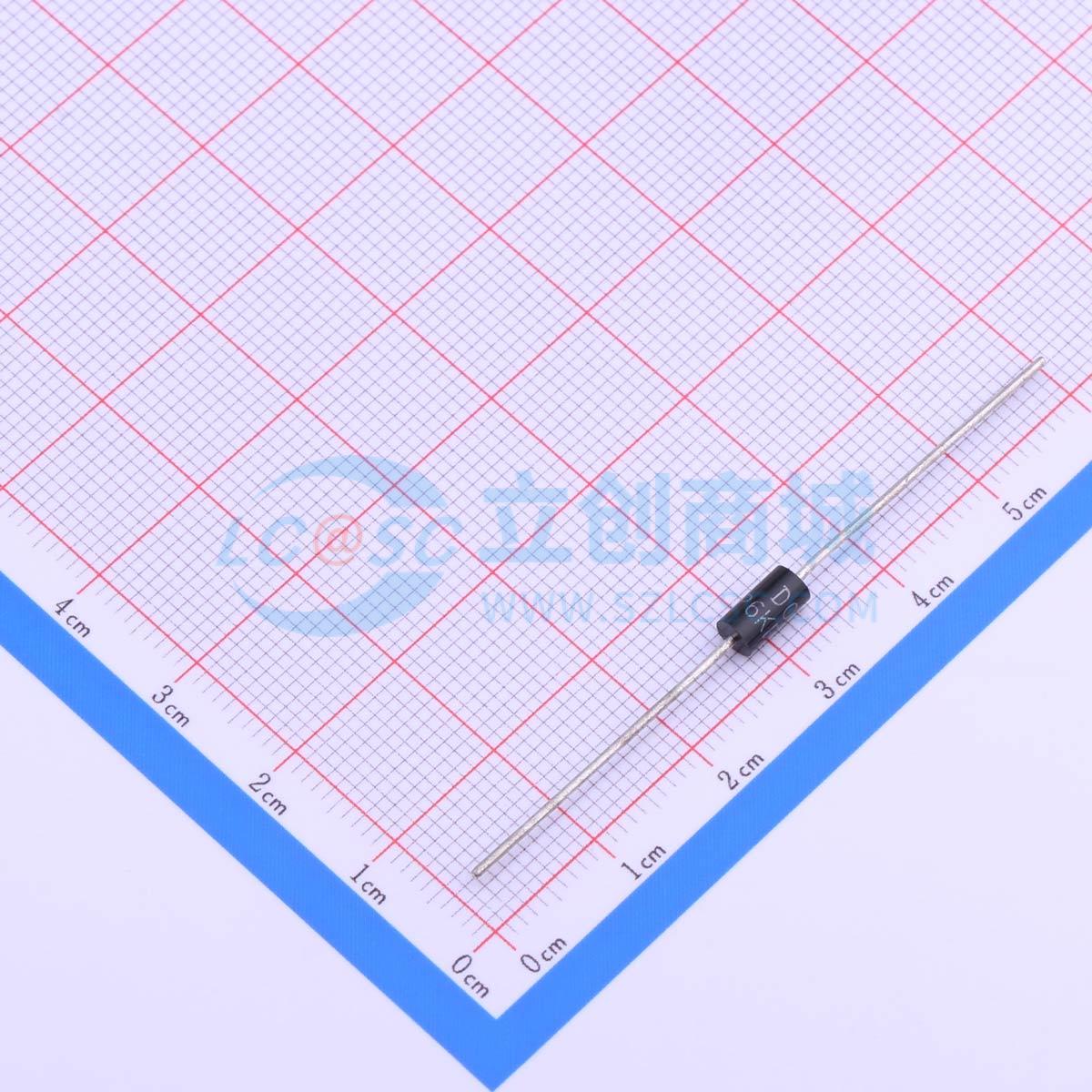 点击查看大图 P6KE12CA实物图