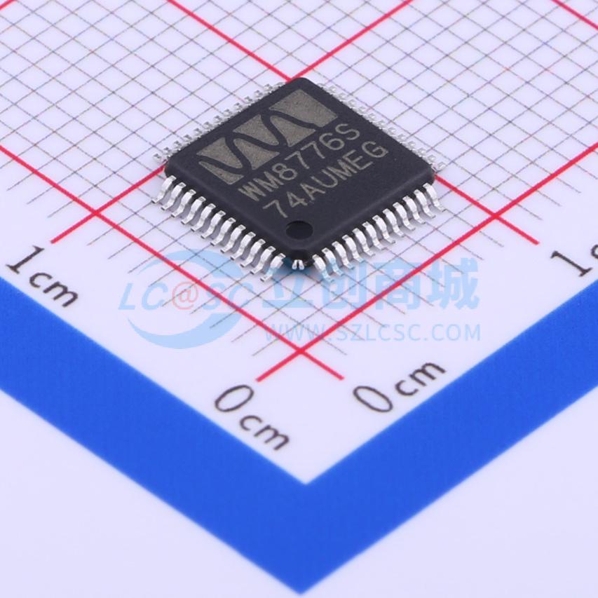 点击查看大图 WM8776SEFT/RV实物图