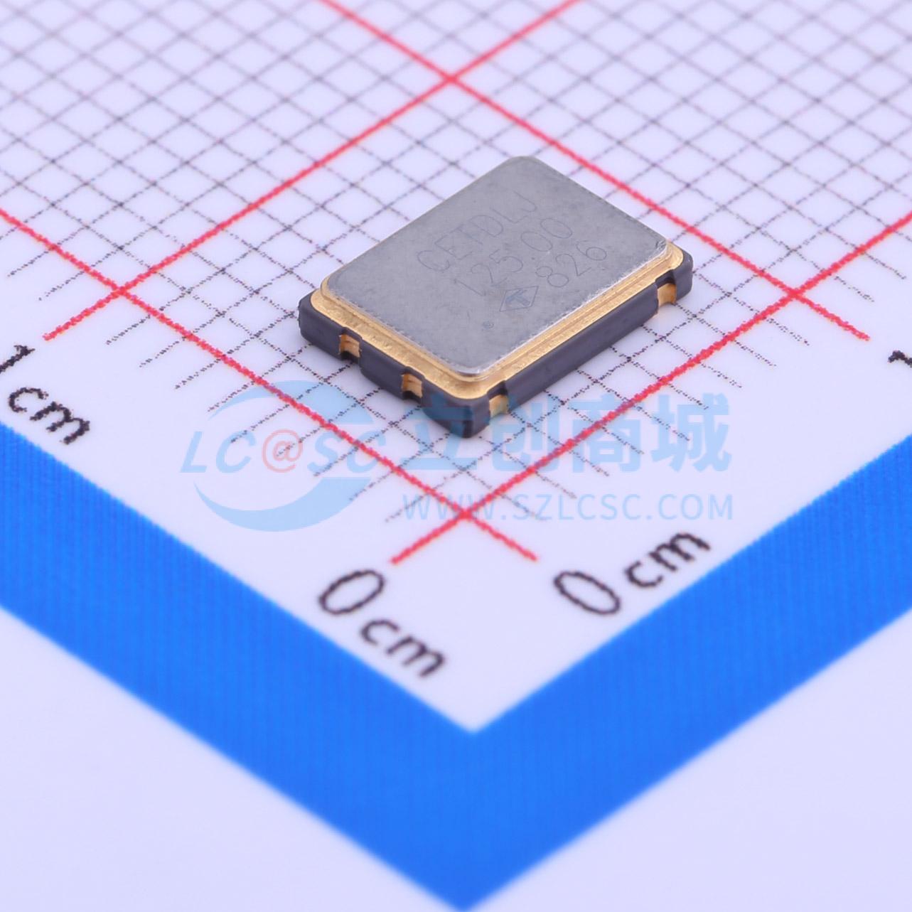 点击查看大图 OCETDLJTNF-125MHZ实物图