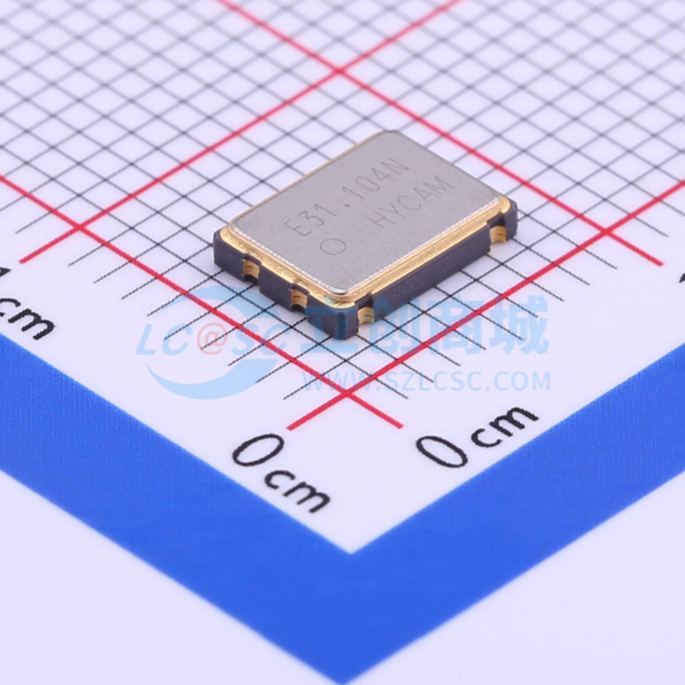 点击查看大图 SG-8018CA 31.104000MHz TJHPA实物图