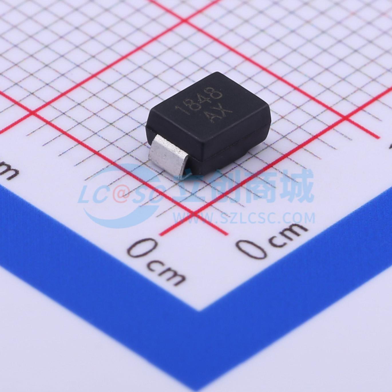 点击查看大图 SMBJ10CA实物图