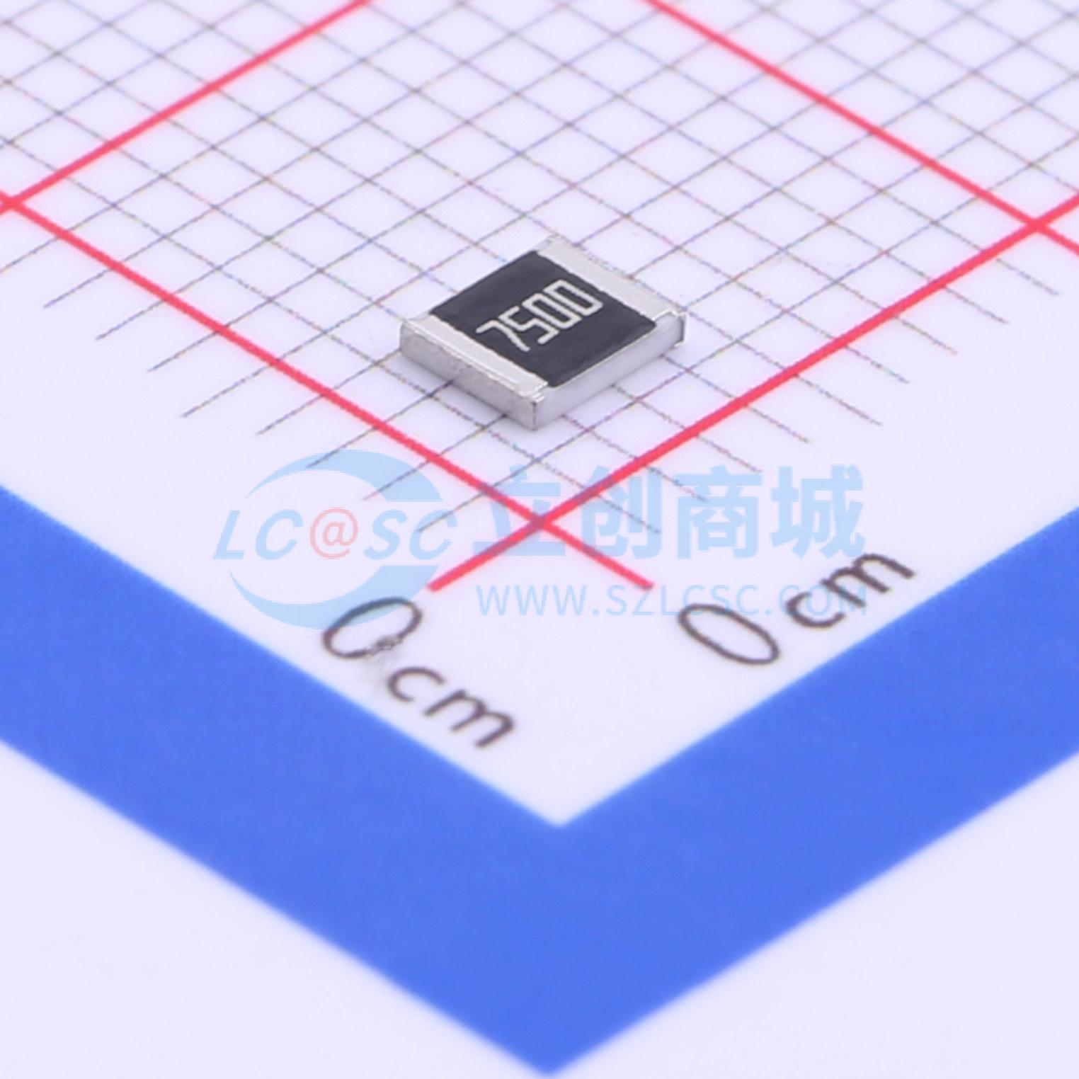 点击查看大图 RC1210FR-07750RL实物图