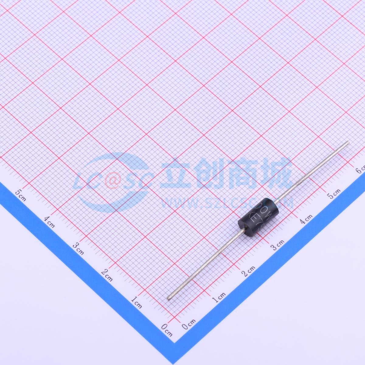 点击查看大图 1.5KE75CA实物图