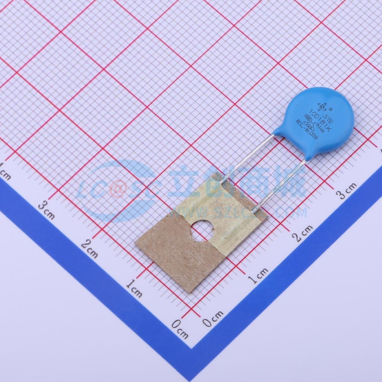 点击查看大图 STE10D181K1EQ0FST0R0实物图