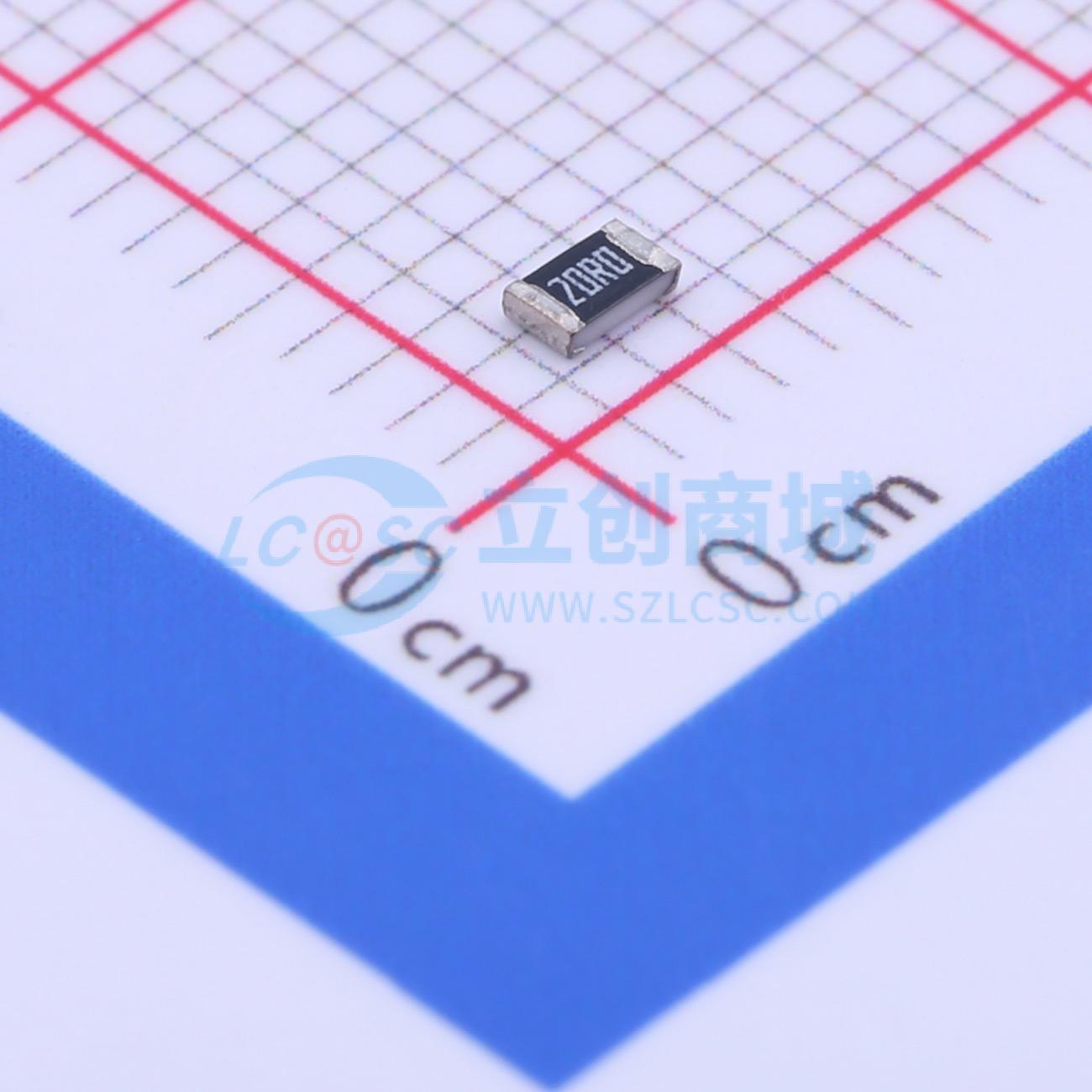 点击查看大图 RT0805FRE0720RL实物图