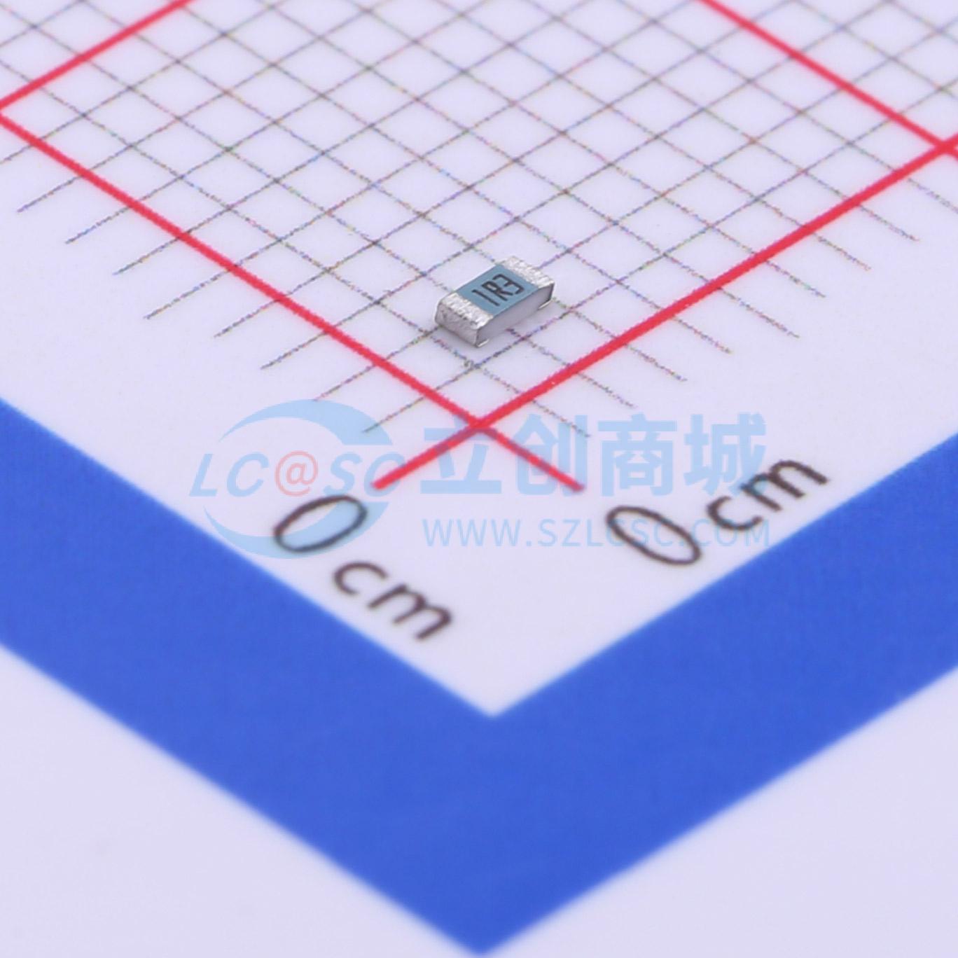 点击查看大图 RK73H1JTTD1R30F实物图